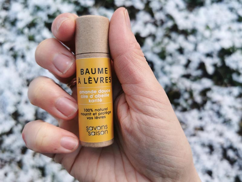 Pack à emporter : savons et baume à lèvres