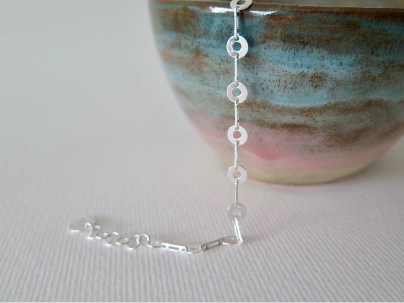 Bracelet chaine ajourée