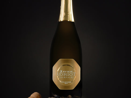 Une Bouteille Champagne Loriot Vieille Vigne