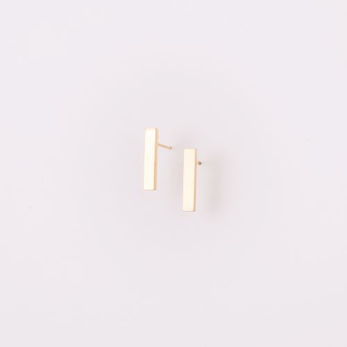 Boucle d'oreilles rectangle