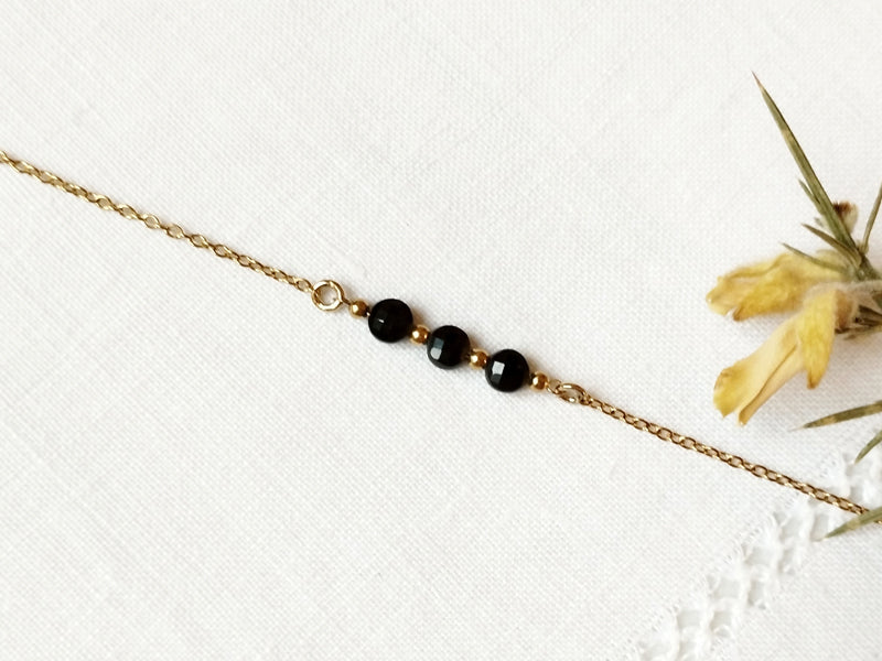 Bracelet Trio doré à l'or fin