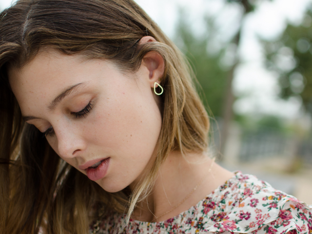 Boucles d'oreilles Puces dorées au choix