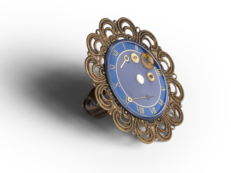 Bague cadran estampe