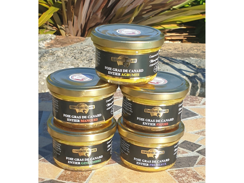 Assortiment de foie gras gourmets