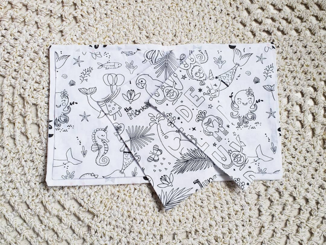 Livre de coloriage lavable