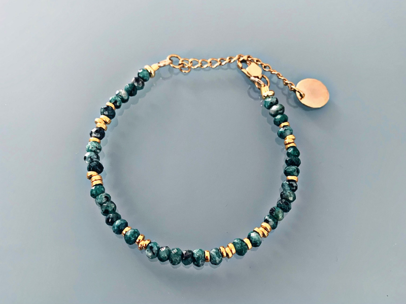 Bracelet Amy pour enfant - Perle de Jade