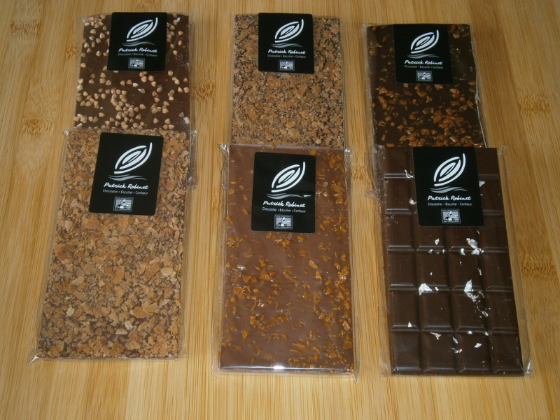 Tablettes de chocolat