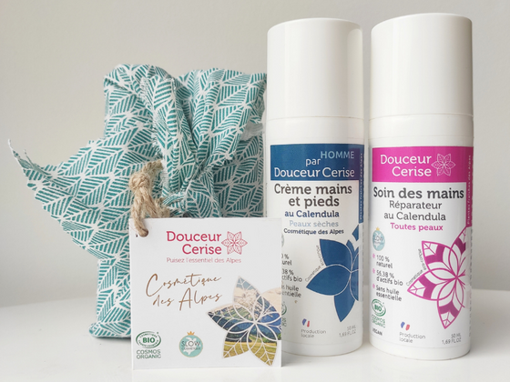 Duo de crèmes mains pour lui et pour elle