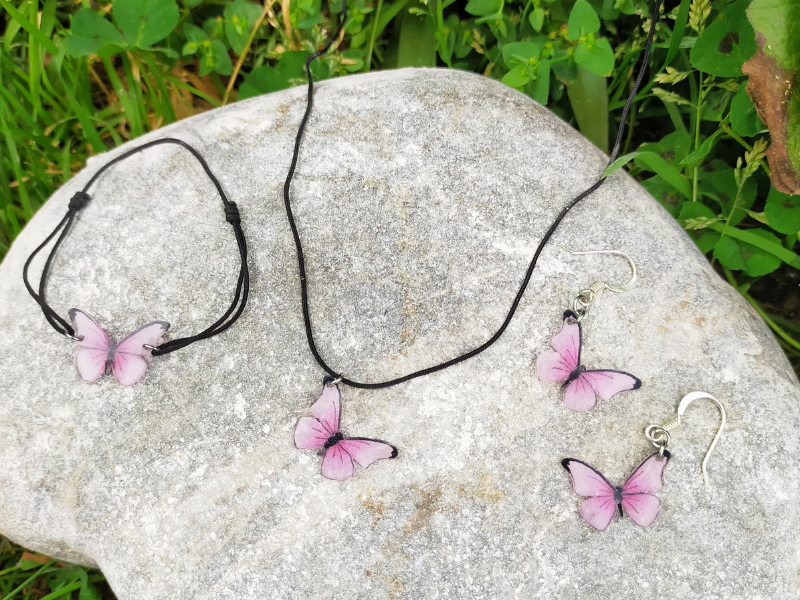 Parure Papillon Morpho