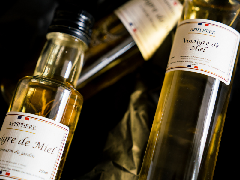 Coffret vin & miels - Miellerie Rucher de l'Estagnol en Languedoc Roussillon