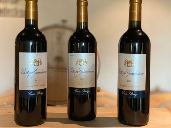 Coffret vin de Bordeaux 3 bouteilles rouge AOC Lalande-de-Pomerol
