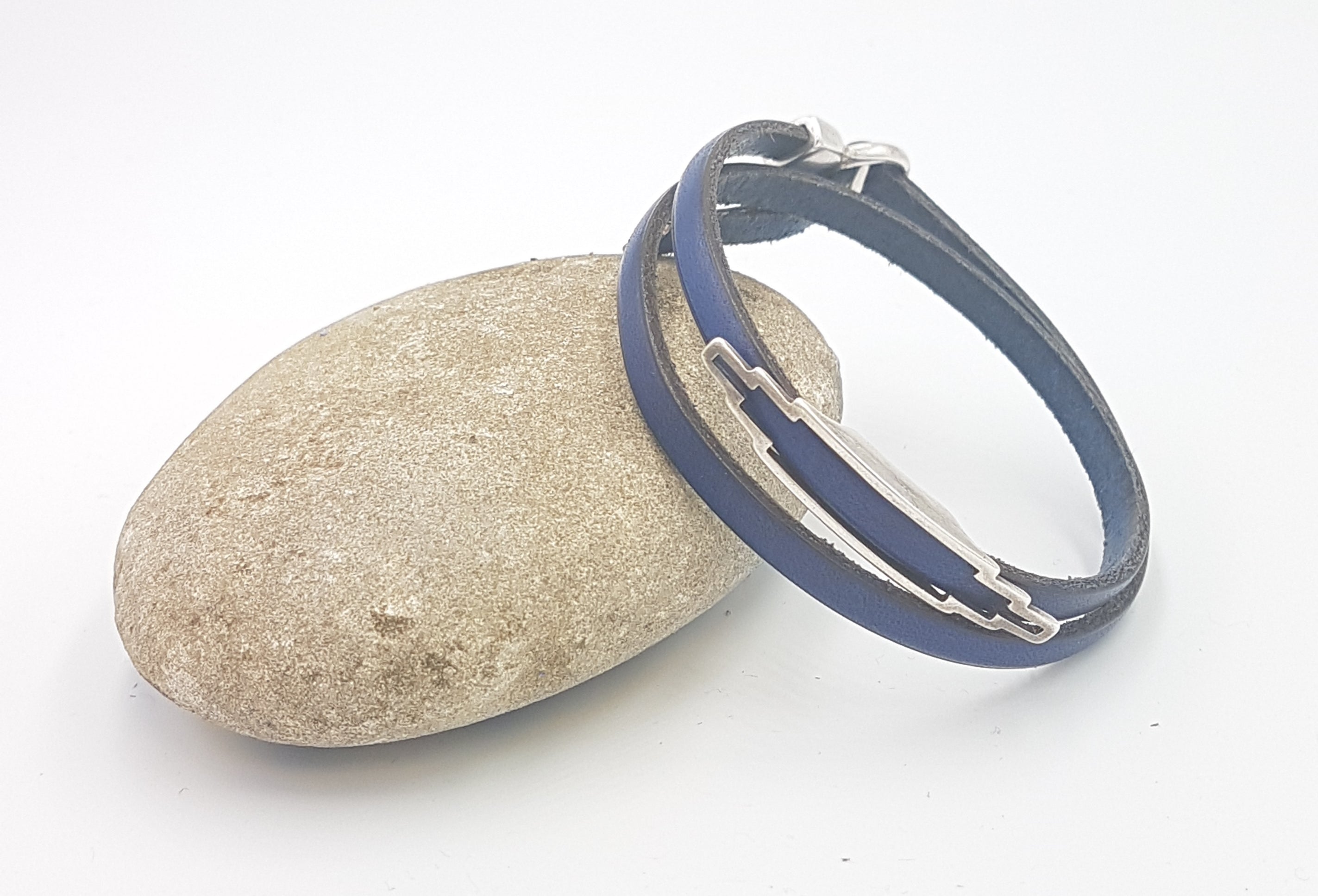 Bracelet en cuir de vachette