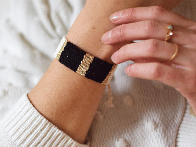 Bracelet de l'amitié mexicain tissé à la main - Bracelet de l'amitié artisanal - France Bracelet de l'amitié mexicain tissé à la main - Bracelet de l'amitié artisanal - France