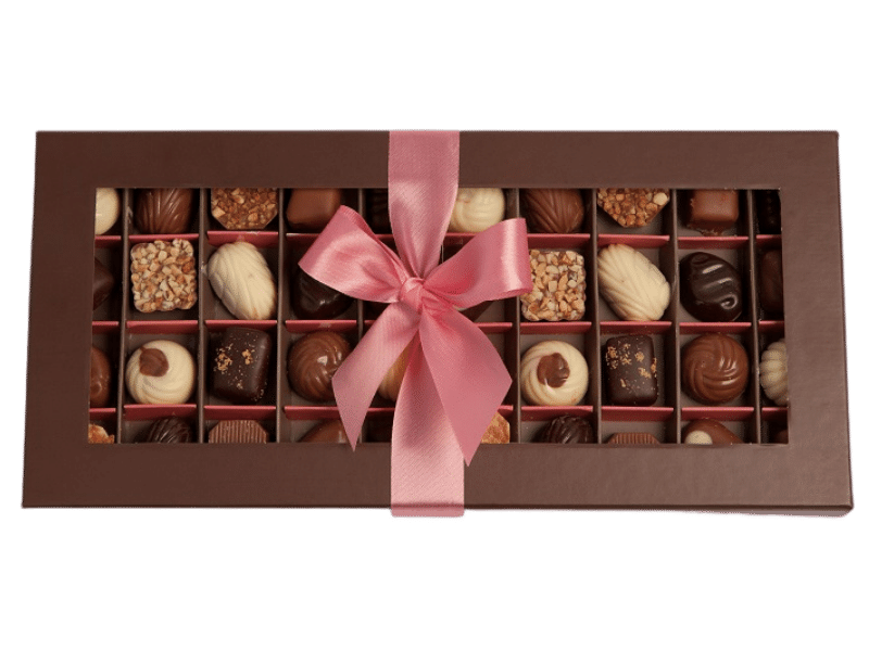 Écrin 40 mini-chocolats aux multiples saveurs