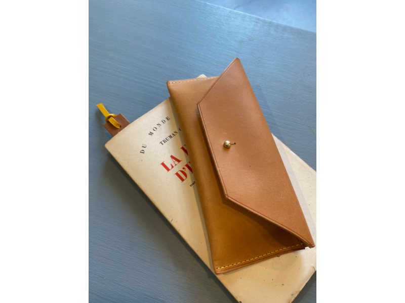 Etui à lunettes et marque-page personnalisable