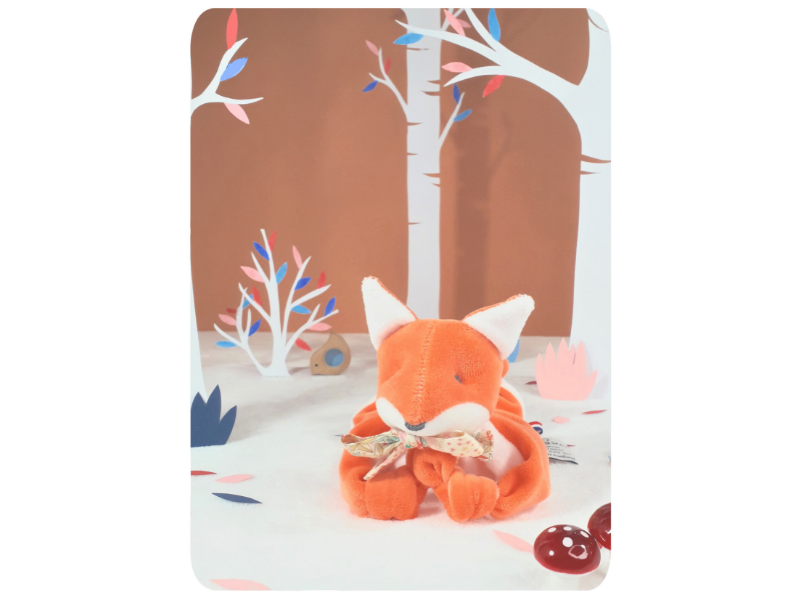 Le doudou renard roux