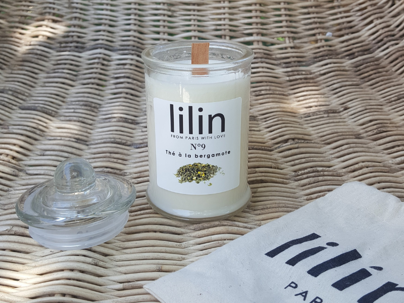 Bougie 100% naturelle et diffuseur à tiges par capillarité