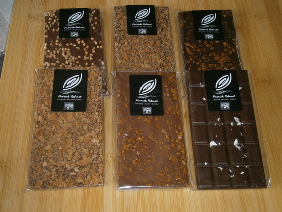 Tablettes de chocolat