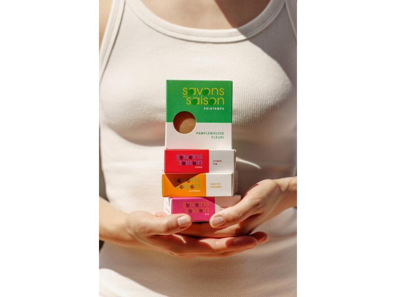 Exception : savons surgras, savon-shampoing et baume hydratant