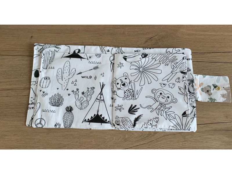 Le cahier de coloriage lavable