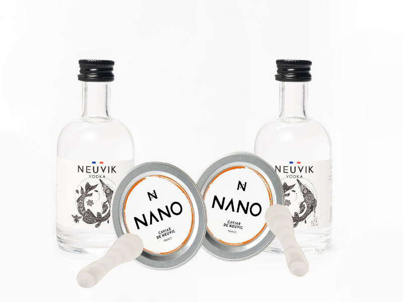 Coffret Duo Caviar et Vodka