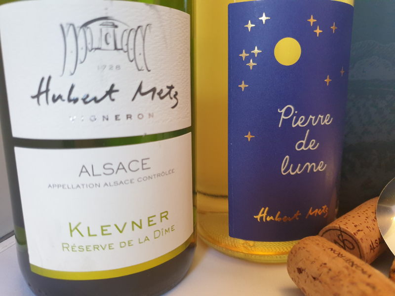 Coffret vin d'Alsace 2 bouteilles blanc