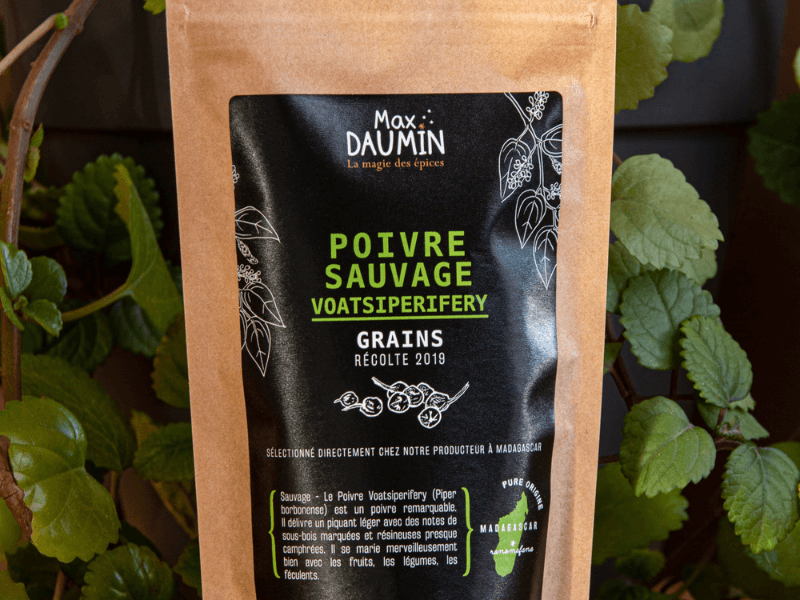 Assortiment de 3 poivres en grain d’exception