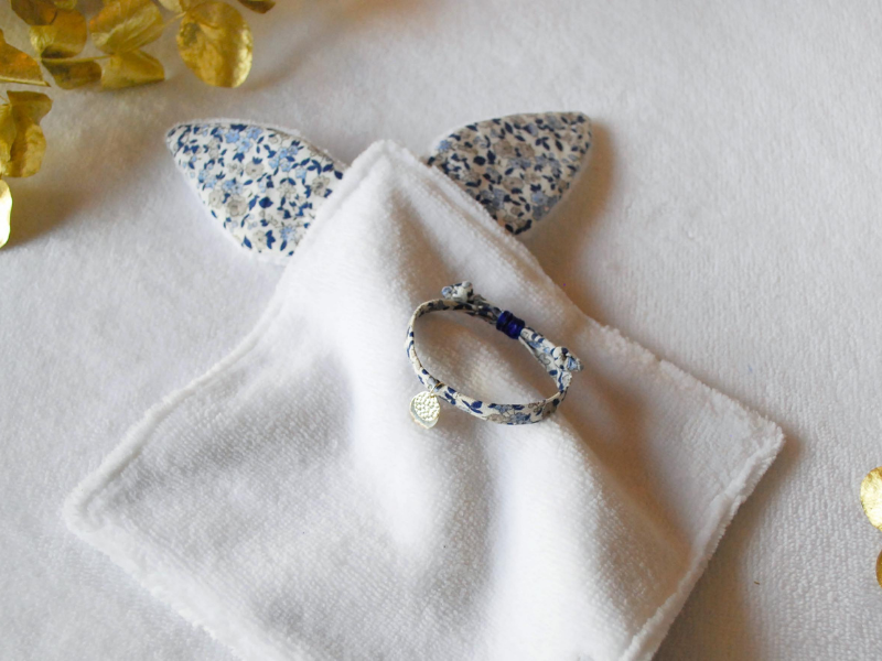 Bébé - Maman : Doudou et Bracelet