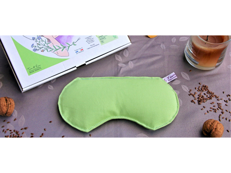 Bouillotte sèche oculaire à la graine de Lin 100% BIO