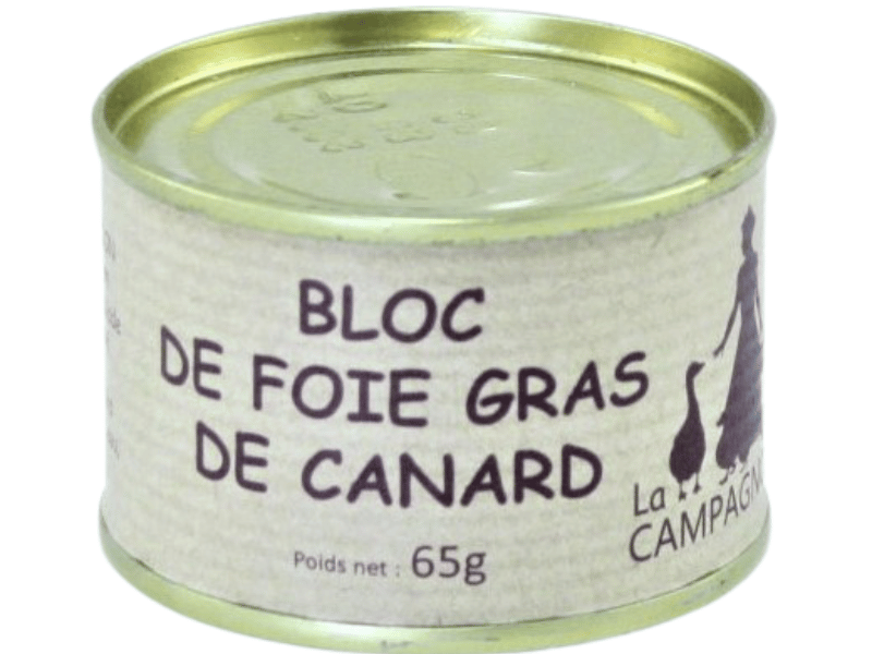 Trio blocs de foie gras de canard 65g