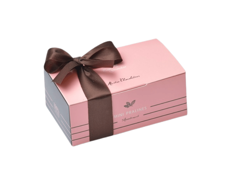 Ballotin mini-chocolats 60 pièces