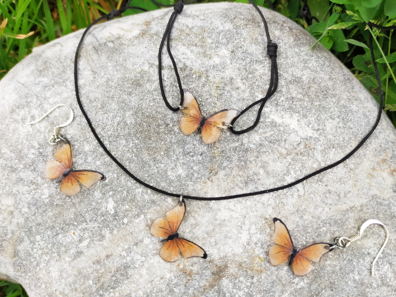 Parure Papillon Morpho