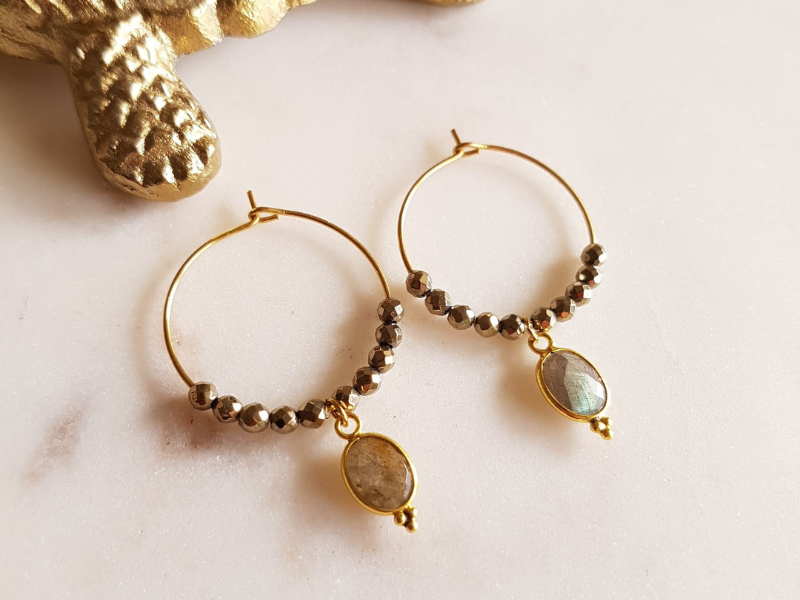 Boucles d'oreilles Pipa