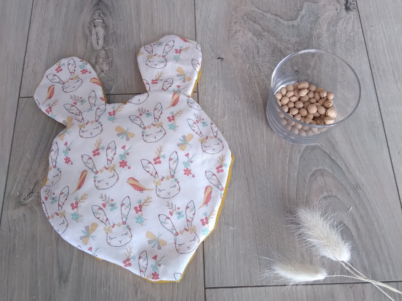 Bouillotte sèche enfant souris