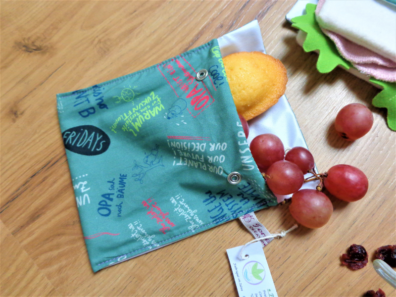 Pochettes à sandwichs et gouters BIO