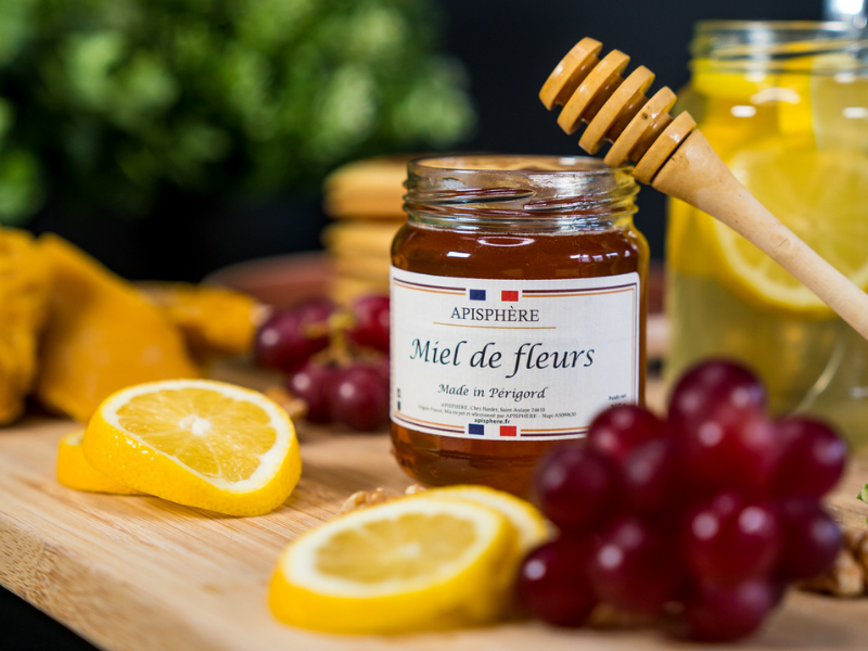 Coffret Produits de la Ruche : Miel, Hydromel, Caramel et Moutarde