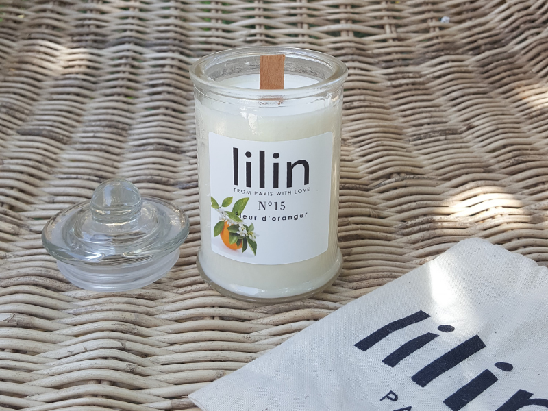 Bougie 100% naturelle et diffuseur à tiges par capillarité