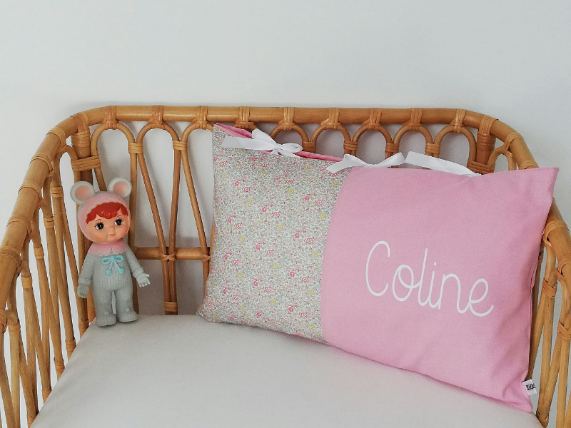 Coussin liberty à personnaliser