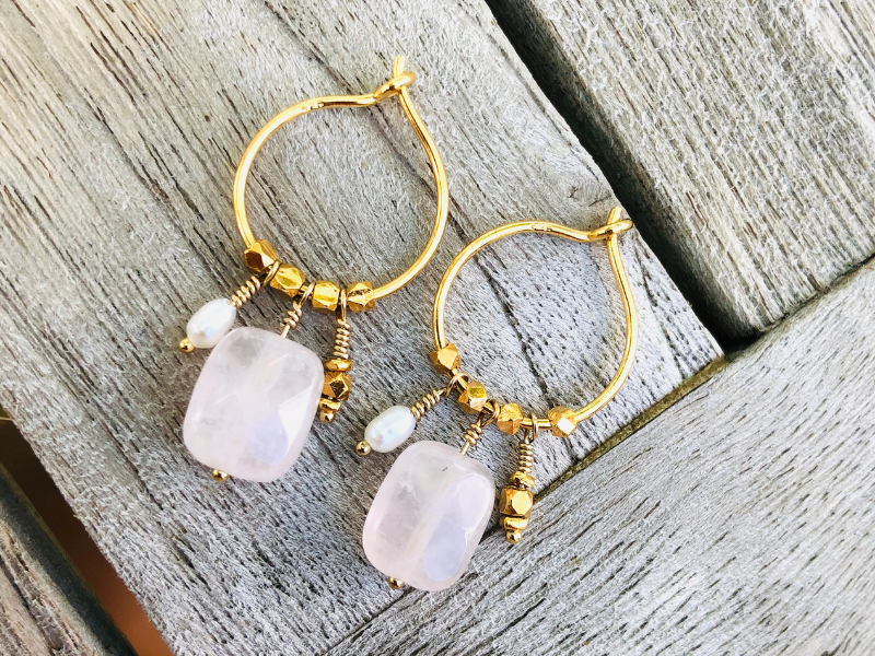 Parure Clara Collier et mini créoles