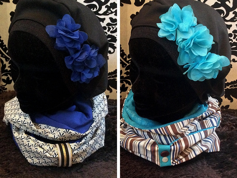 Foulard snood et bonnet