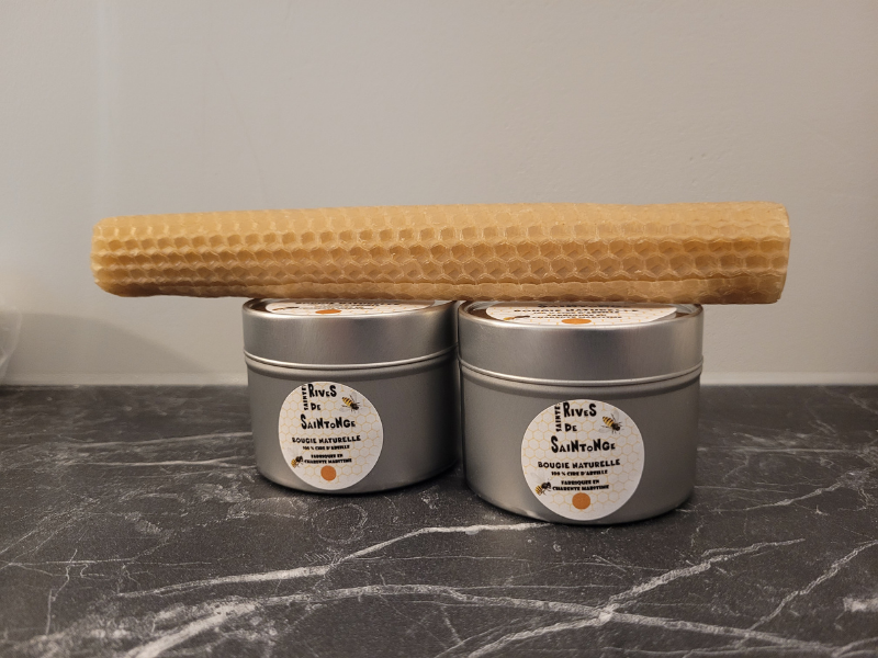 Bougies cire d'abeille