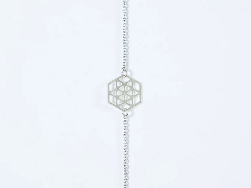 bracelet hexagone