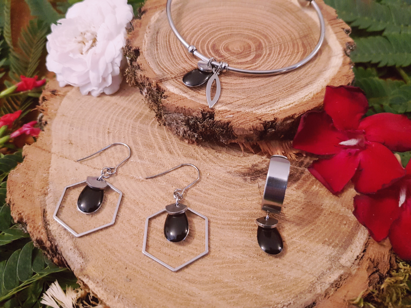 Parure formes géométriques