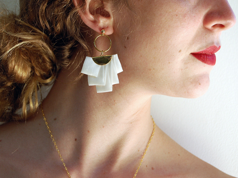 Boucles d’oreilles Ange