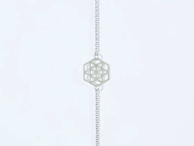 Bracelet dentelle Hexagone