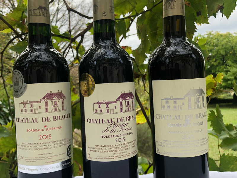 Coffret Château de Brague Bordeaux supérieur millésime