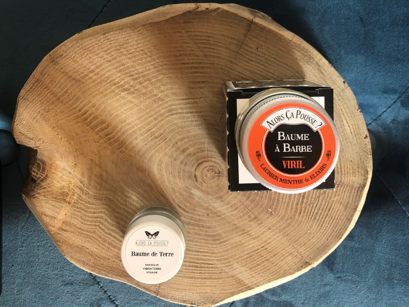 Visage Homme : baume à barbe et masque de Terre