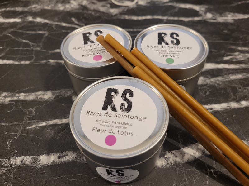 Bougies coffret printanier