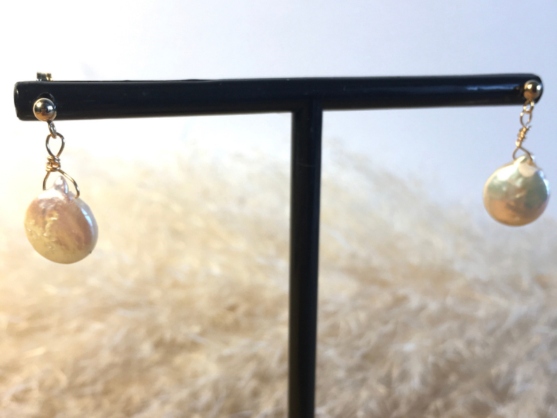 Boucles d'oreilles Perles