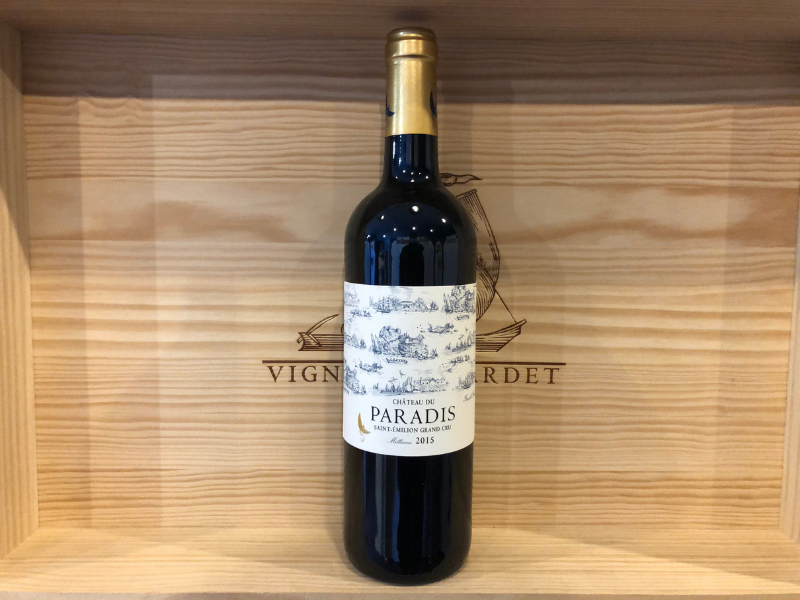 Coffret 1 bouteille rouge AOC Saint-Émilion Grand Cru